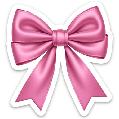 Bows pink  sticker