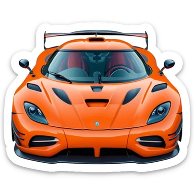 Koenigsegg agera sticker sticker