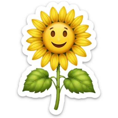 Eu quero criar um emoji de uma chupeta amarela, com pedrinhas brilhantes, e com um girassol 🌻 sticker