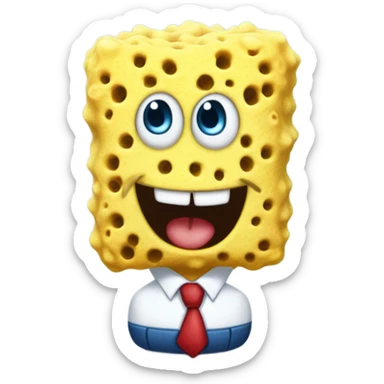 Bob esponja sticker