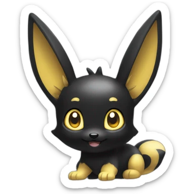 Shiny Umbreon sticker