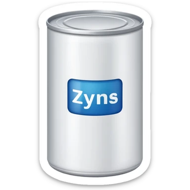 Zyns nicotine sticker