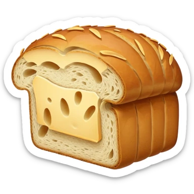 i dont need holes inside bread  sticker