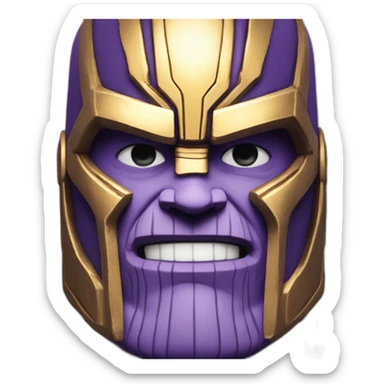 Risitas as thanos sticker