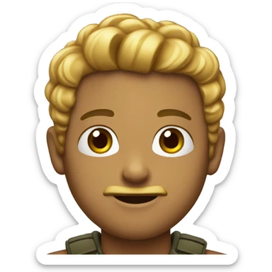 Emoji sonrojado sticker