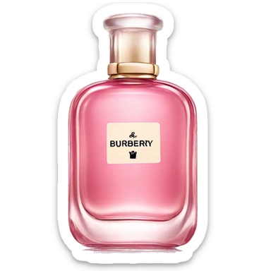Pink Burberry her perfume  sticker