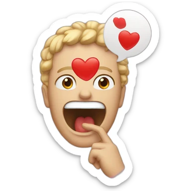 Mains qui fait un coeur sticker