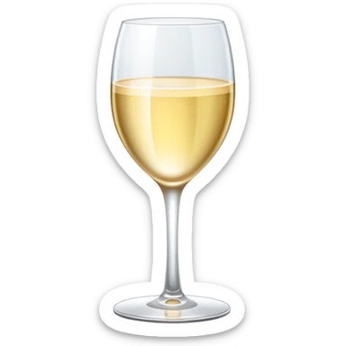 Coupe glass champagne  sticker