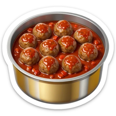 open buffet meatballs sticker