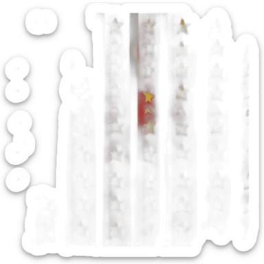 South vietnam flag sticker