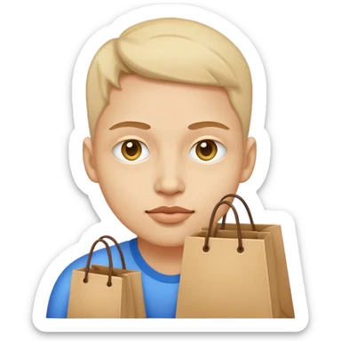 Face with Bags Under Eyes sticker