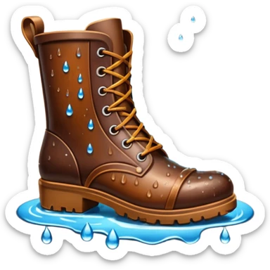 Rainy Boot sticker