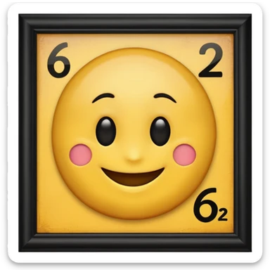  QUE NO TENGA CARA QUE SEA SOLO LOS NUMEROSM ,UN EMOJI CON LOS NUMEROS 6°2 que sea solo un cartel sticker