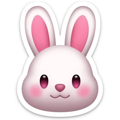 kawaii bunnies sticker