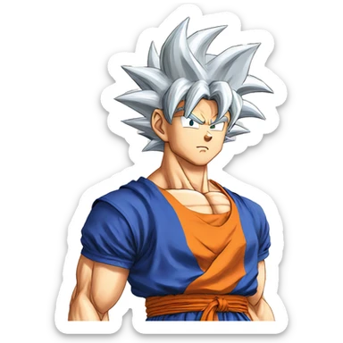 Goku from dragon ball z sticker