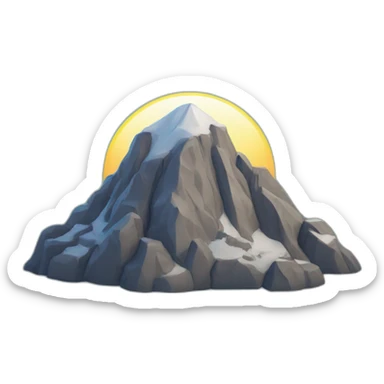 summit mountain sticker