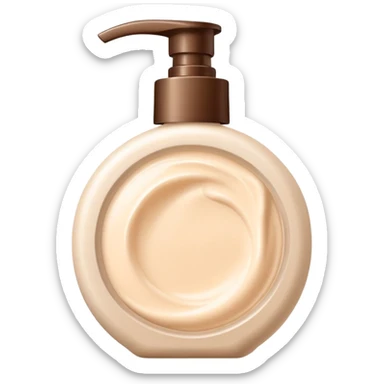 Organic cosmetic sticker