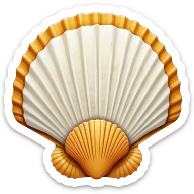 Concha camino De Santiago sticker