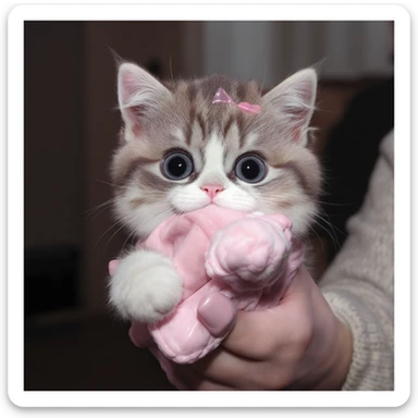 cute and shiny object sticker