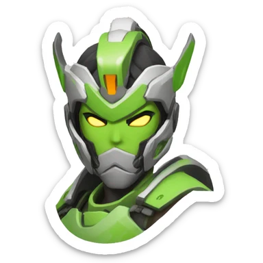 Genji Overwatch sticker