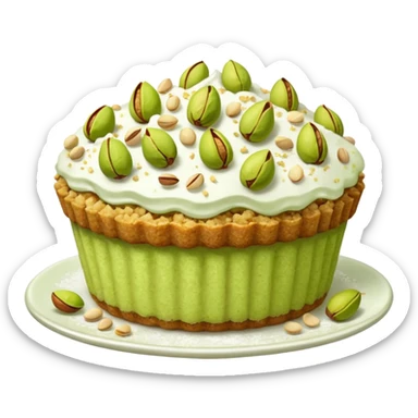 Pistachio Crumble Cakes sticker