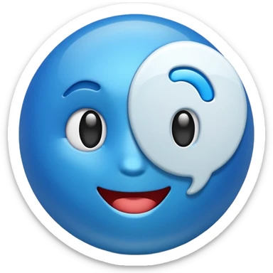 3D bluetooth emoji  sticker