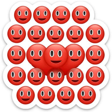 +18 in cercle emojie with discord emojis style sticker