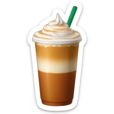 Starbucks pumpkin spice latte sticker