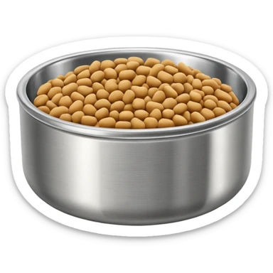 food bowl for pet sticker