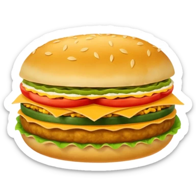 Mexican Gordita food sticker