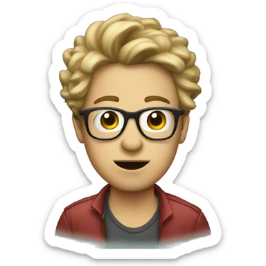 personnified photobooth  sticker