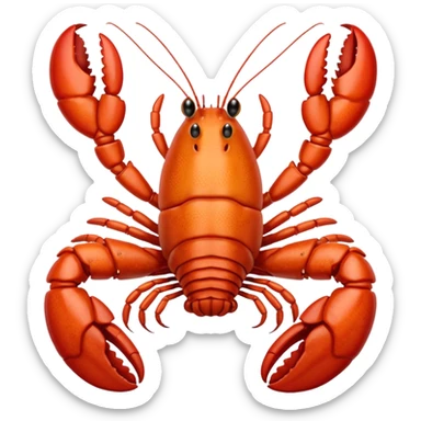 Chinese lobster meal  sticker