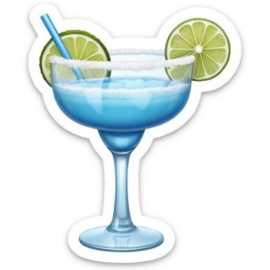 Blue Margarite  sticker