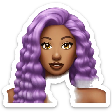 Megan thee stallion sticker