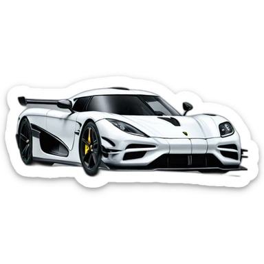 Koenigsegg jesko sticker