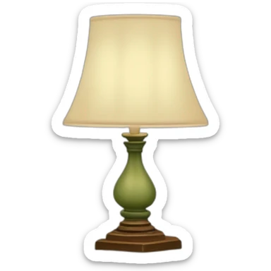 Une lampe avec un abat jour décoré avec des punaises de lit sticker