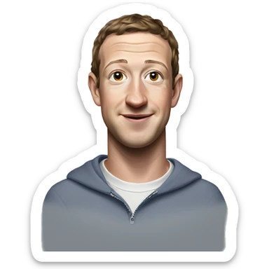 Mark zuckerberg sticker
