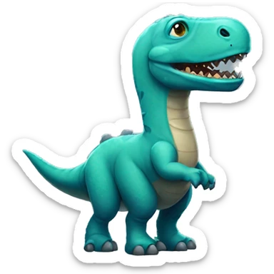 space dinosaur  sticker