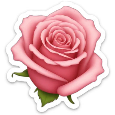 iPhone rose sticker