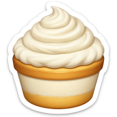 creme fouette avec un siphon sticker