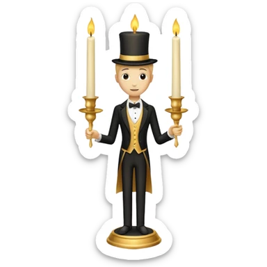 Character in Beauty and the Beast: Candlestick Butler Lumia sticker