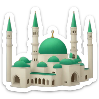 Mosque sticker
