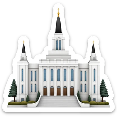 Lds Spokane temple sticker