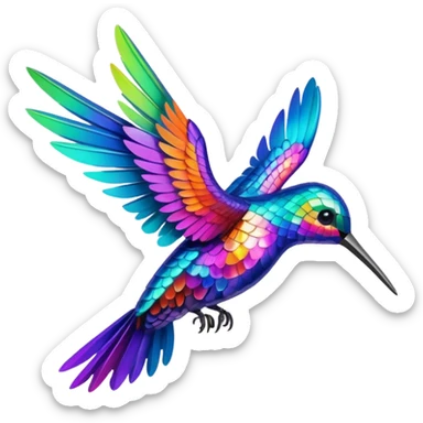Colibri sticker