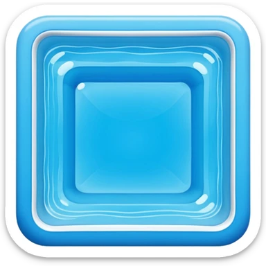 Swimming pool sticker