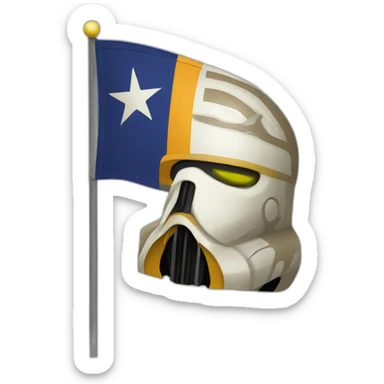 Galactic Empire Flag sticker