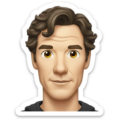 Benedict Cumberbatch sticker