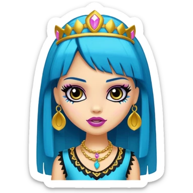 Monster high Cleo de nill кукла sticker