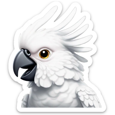 Cockatoo thats mad sticker