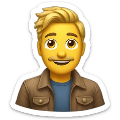 Tap tap a la pantalla sticker